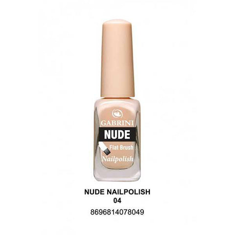 GABRINI NUDE NAIL POLISH #04 - Nazar Jan's Supermarket