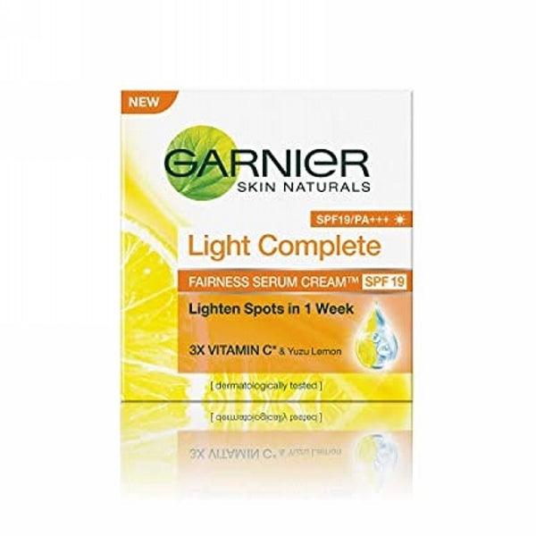 GARNIER BRIGHT COMPLETE VITAMIN C CREAM 45GM - Nazar Jan's Supermarket