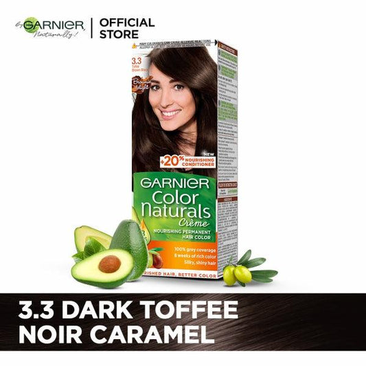 GARNIER COLOR NATURALS 3.3 BROWN BLACK TOFFEE - Nazar Jan's Supermarket