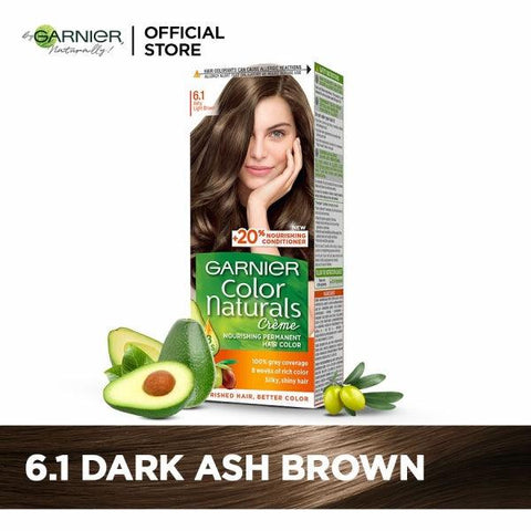 GARNIER COLOR NATURALS 6.1 DARK ASH BLONDE - Nazar Jan's Supermarket
