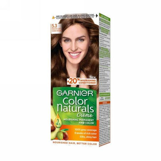 GARNIER COLOR NATURALS PAK 5.3 LIGHT GOLDEN BRON - Nazar Jan's Supermarket