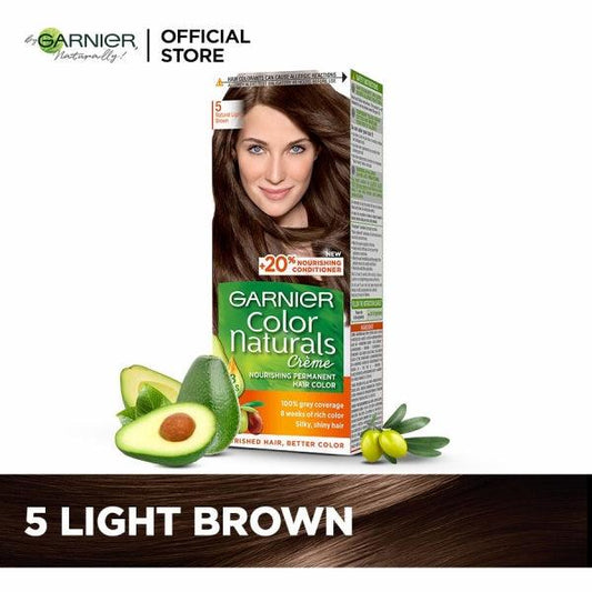 GARNIER COLOR NATURALS PAK 5 LIGHT BROWN - Nazar Jan's Supermarket