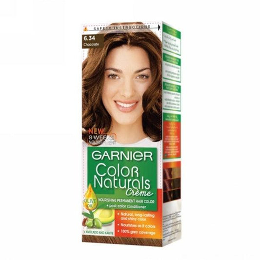 GARNIER COLOR NATURALS PAK 6.34 CHOCOLATE - Nazar Jan's Supermarket