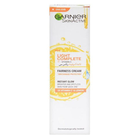 GARNIER LIGHT COMPLETE VITAMIN C CREAM 25ML - Nazar Jan's Supermarket