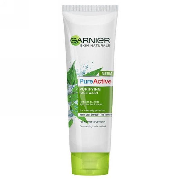 GARNIER MEN SKIN PURE ACTIVE NEEM FACE WASH 50ML - Nazar Jan's Supermarket