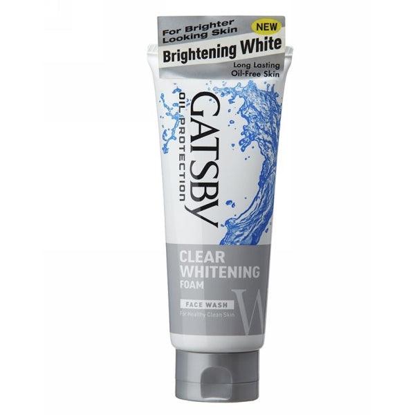 GATSBY CLEAR WHITENING FOAM FACE WASH 120GM - Nazar Jan's Supermarket