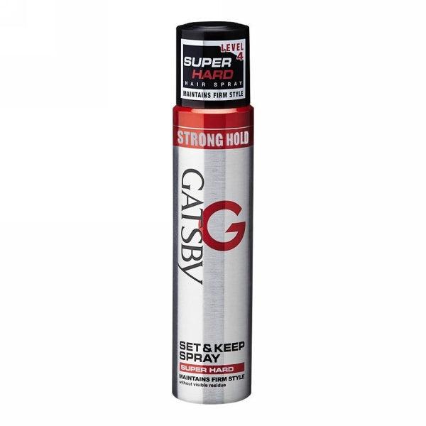 GATSBY SET & KEEP SUPER HARD SPRAY 250ML - Nazar Jan's Supermarket