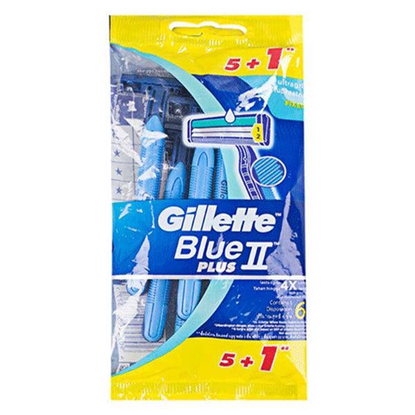 GILLETTE BLUE 2 PLUS RAZOR 5+1 - Nazar Jan's Supermarket