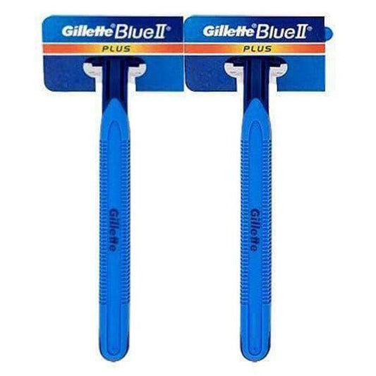 GILLETTE BLUE2 PLUS RAZOR 2PCS - Nazar Jan's Supermarket