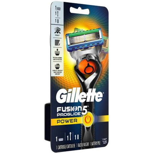 GILLETTE FUSION 5 PROGLIDE POWER RAZOR - Nazar Jan's Supermarket