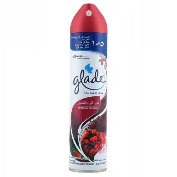 GLADE AIR FRESHENER RASPBERRY 300ML - Nazar Jan's Supermarket