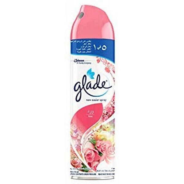 GLADE AIR FRESHNER AEROSOL ROSE 300ML - Nazar Jan's Supermarket