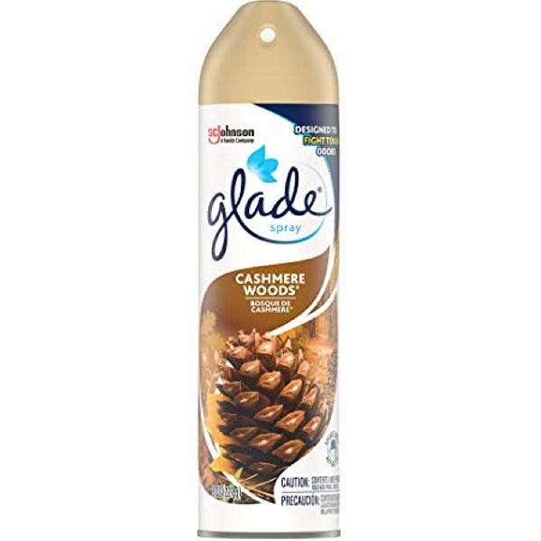 GLADE AIR FRESHNER CASHMERE WOODS 300ML - Nazar Jan's Supermarket