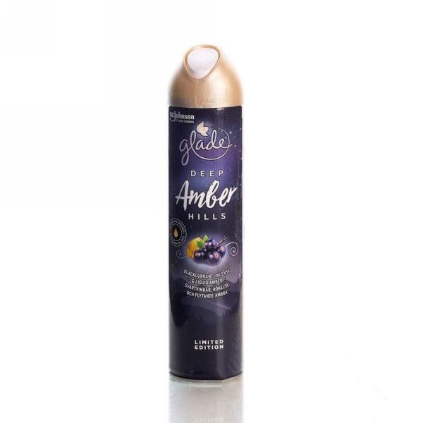 GLADE AIR FRESHNER DEEP AMBER HILLS 300ML - Nazar Jan's Supermarket