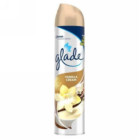 GLADE AIR FRESHNER VAILLA CREAM 300ML - Nazar Jan's Supermarket