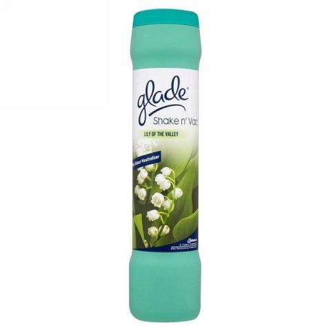 GLADE SHAKE & VAC LILY OF THE VALLEY 500GM - Nazar Jan's Supermarket