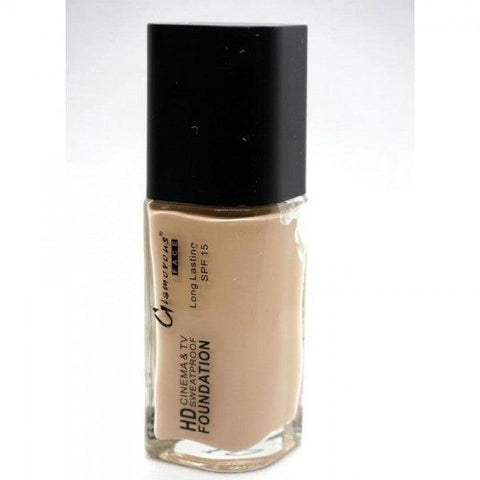 GLAMOROUS FACE HD FOUNDATION SPF 15 25ML - Nazar Jan's Supermarket