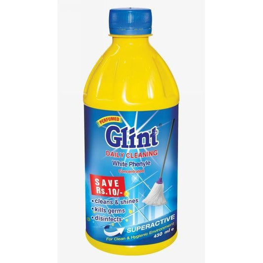 GLINT WHITE PHENYLE SUPERACTIVE 450ML - Nazar Jan's Supermarket
