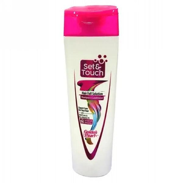 GOLDEN PEARL SET&TOUCH HAIR FALL SOLUTION SHAMPOO+CONDITIONER 200ML - Nazar Jan's Supermarket