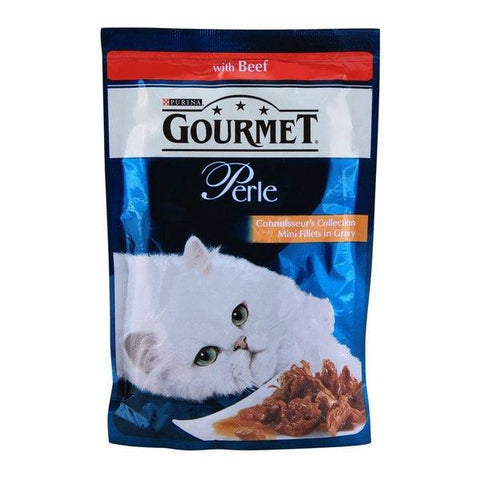 GOURMET POUCH PERLE WITH BEEF 85GM 1X24 - Nazar Jan's Supermarket