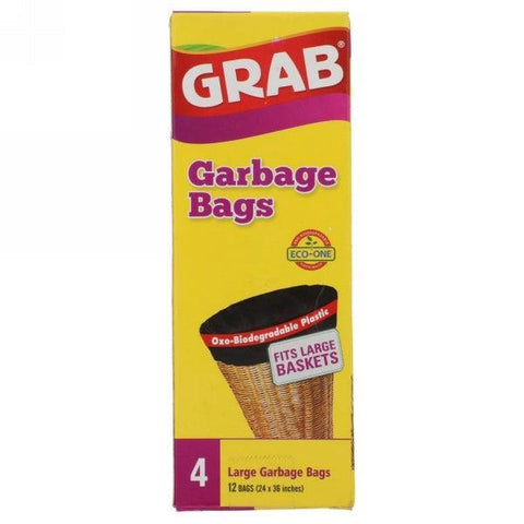 GRAB GARBAGE BAGS 5 BIGGEST 28X37 - Nazar Jan's Supermarket