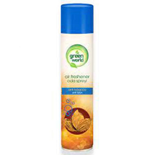 GREEN WORLD AIR FRESHENER ANTI TOBACCO 300ML - Nazar Jan's Supermarket