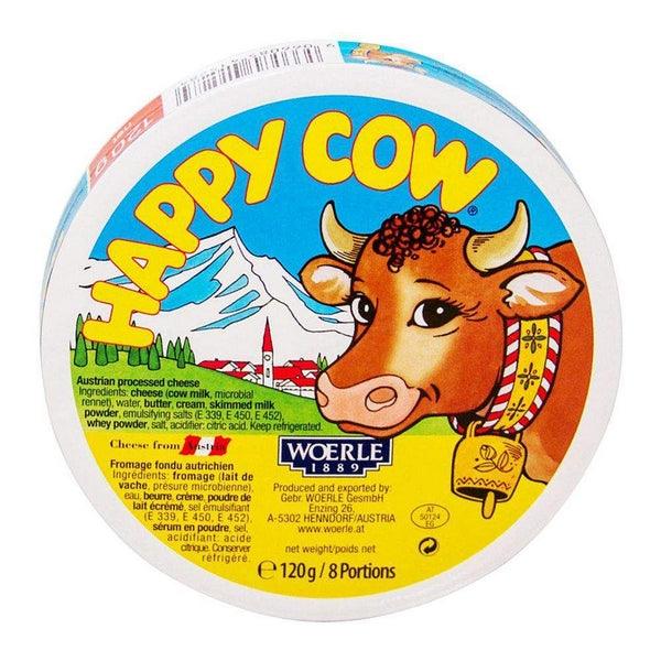 HAPPY COW CHEESE REGULAR 120GM/8 PORTIONS - Nazar Jan's Supermarket