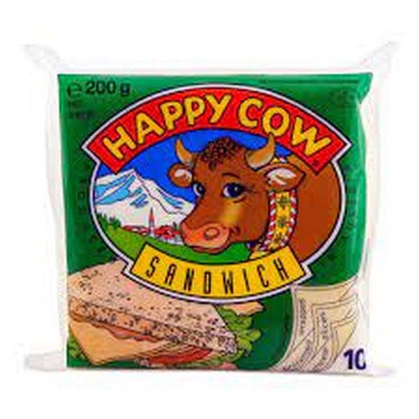 HAPPY COW PROCESSED CHEESE 200GM - Nazar Jan's Supermarket