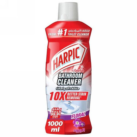 HARPIC BATHROOM CLEANER 10X BETTER CLEANING 1000MLX2 - Nazar Jan's Supermarket