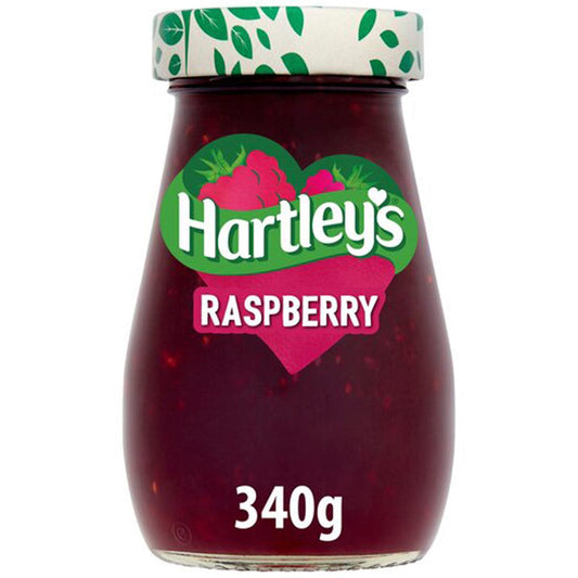 HARTLEYS RASPBERRY JAM 340G - Nazar Jan's Supermarket