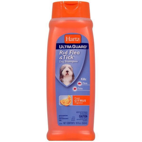 HARTZ DOG SHAMPOO ULTRA GUARD FLEA &amp; TICK FRESH CITRUS 18OZ - Nazar Jan's Supermarket