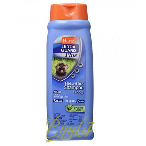 HARTZ DOG SHAMPOO ULTRA GUARD FLEA &amp; TICK SOOTHING ALOE 180Z - Nazar Jan's Supermarket