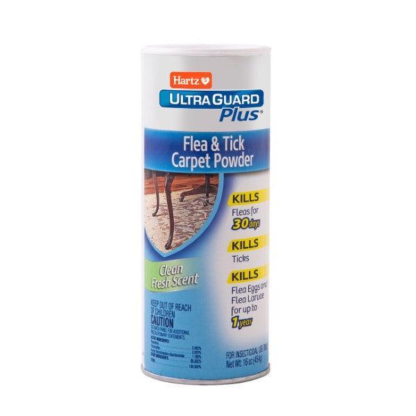 HARTZ FLEA & TICK CARPET POWDER CLEAN FRESH SCENT 16OZ - Nazar Jan's Supermarket