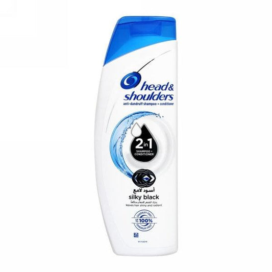 HEAD&SHOULDER SILKY BLACK SHAMPOO 650ML - Nazar Jan's Supermarket