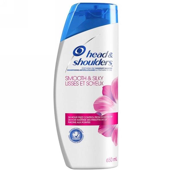 HEAD&SHOULDER SMOOTH & SILKY SHAMPOO 650ML - Nazar Jan's Supermarket