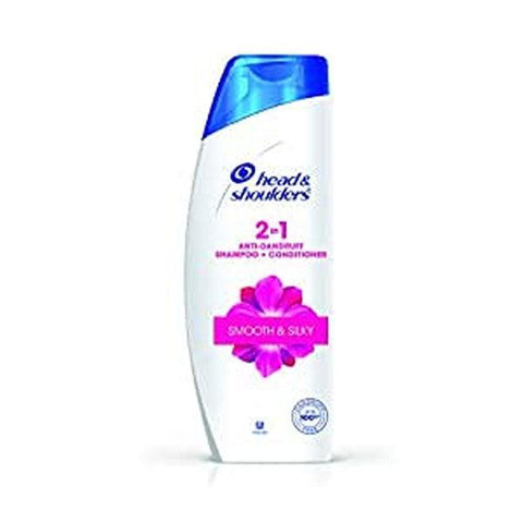 HEAD&SHOULDERS 2IN1 SHAMPOO+CONDITIONR SMOOTH & SILKY 360ML - Nazar Jan's Supermarket