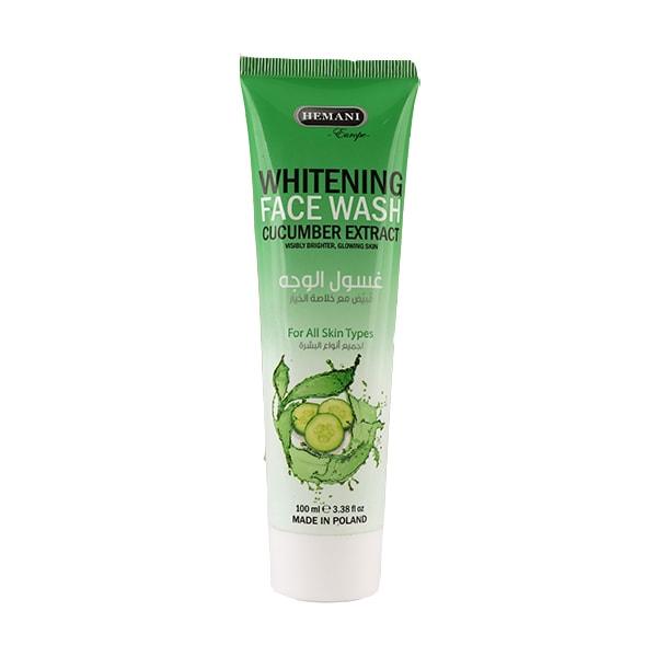 HEMANI FACE WASH CUCUMBER EXTRACT 100ML - Nazar Jan's Supermarket