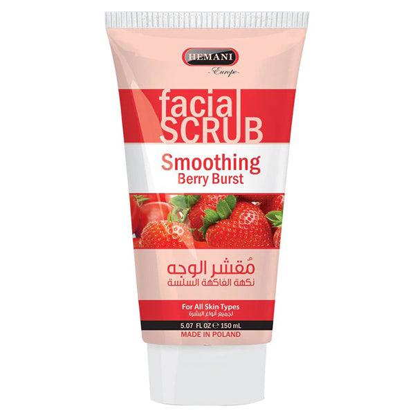 HEMANI FACIAL SCRUB SMOOTHING BERRY BURST 150ML - Nazar Jan's Supermarket