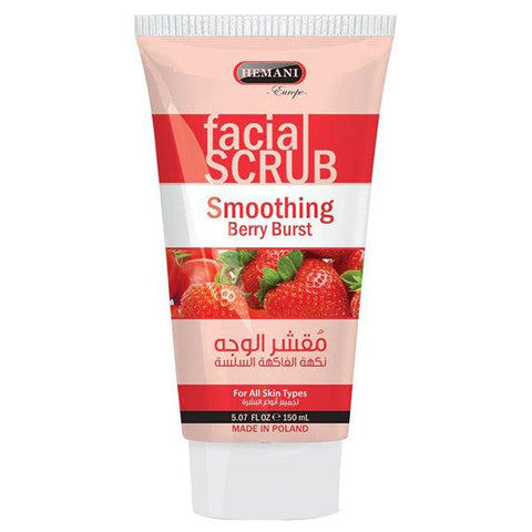 HEMANI FACIAL SCRUB SMOOTHING BERRY BURST 150ML - Nazar Jan's Supermarket