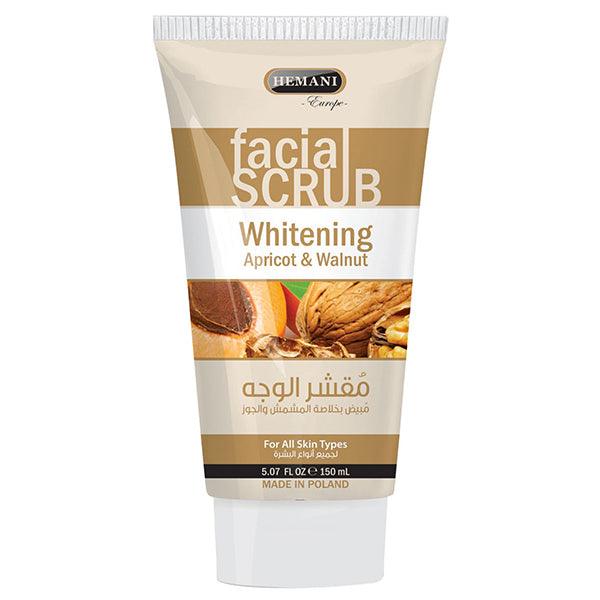 HEMANI FACIAL SCRUB WHITININGAPRICOT&WALUNT 150ML - Nazar Jan's Supermarket