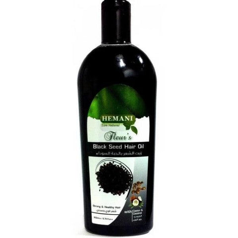 HEMANI HAIR OIL BLACK SEED 200ML - Nazar Jan's Supermarket