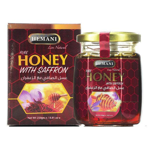 HEMANI HONEY WITH SAFFRON 250GM - Nazar Jan's Supermarket