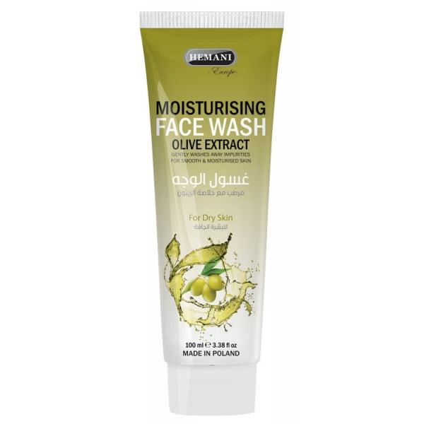 HEMANI MOISTURISING FACE WASH OLIVE 100ML - Nazar Jan's Supermarket