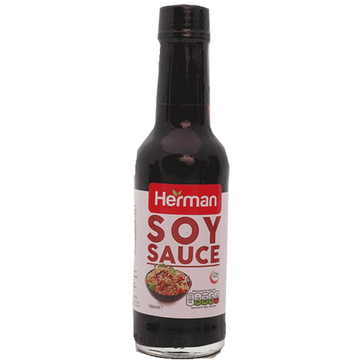 HERMAN SOY SAUCE 160ML - Nazar Jan's Supermarket