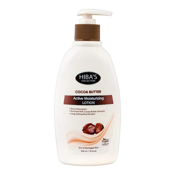 HIBA`S COCOA BUTTER MOISTURIZINGDRY7 DAMAGE SKIN CREAM 300ML - Nazar Jan's Supermarket