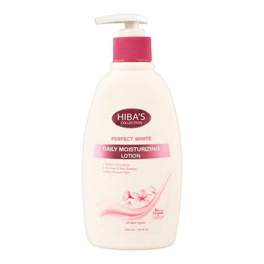 HIBA`S PERFECTWHITE MOISTURZING LOTION 300ML - Nazar Jan's Supermarket