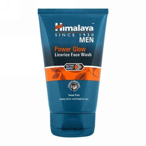 HIMALAYA MEN POWER GLOW LICORICE FACE WASH 100ML - Nazar Jan's Supermarket