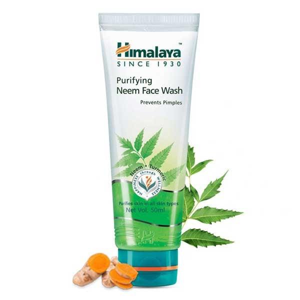 HIMALAYA PURIFYING NEEM FACE WASH 50ML - Nazar Jan's Supermarket