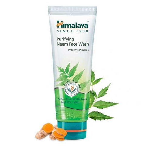 HIMALAYA PURIFYING NEEM FACE WASH 50ML - Nazar Jan's Supermarket