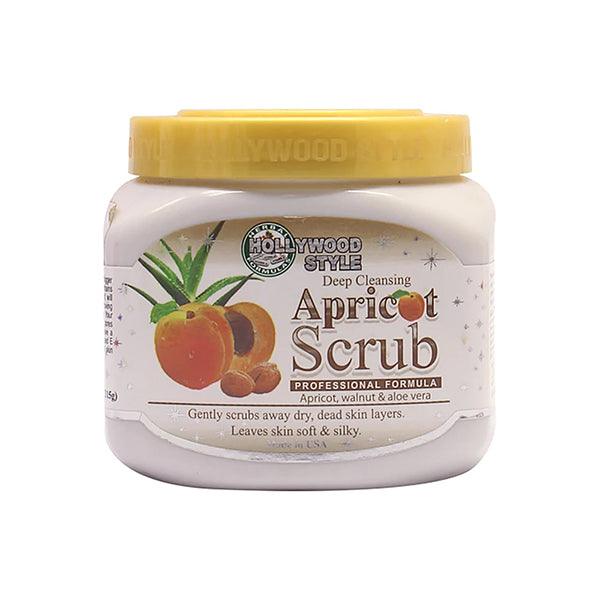 HOLLYWOOD FACIAL SCRUB APRICOAT MINT&OATMEAL 550GM - Nazar Jan's Supermarket